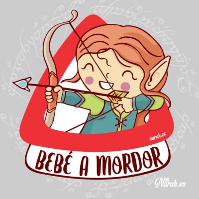 elfa señor de los anillos a bordo